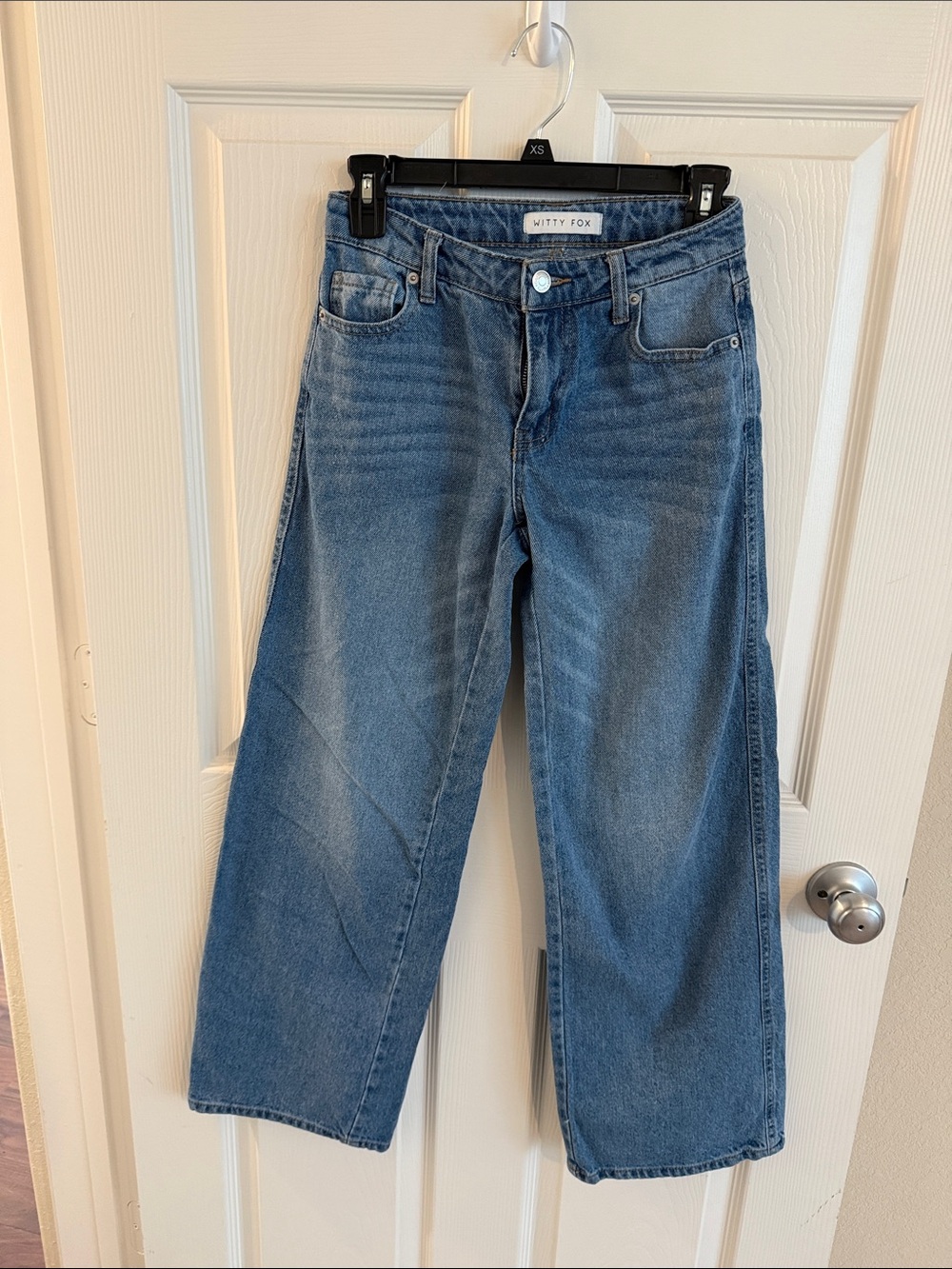 Misty Fox Women's Wide Leg Jeans - Blue